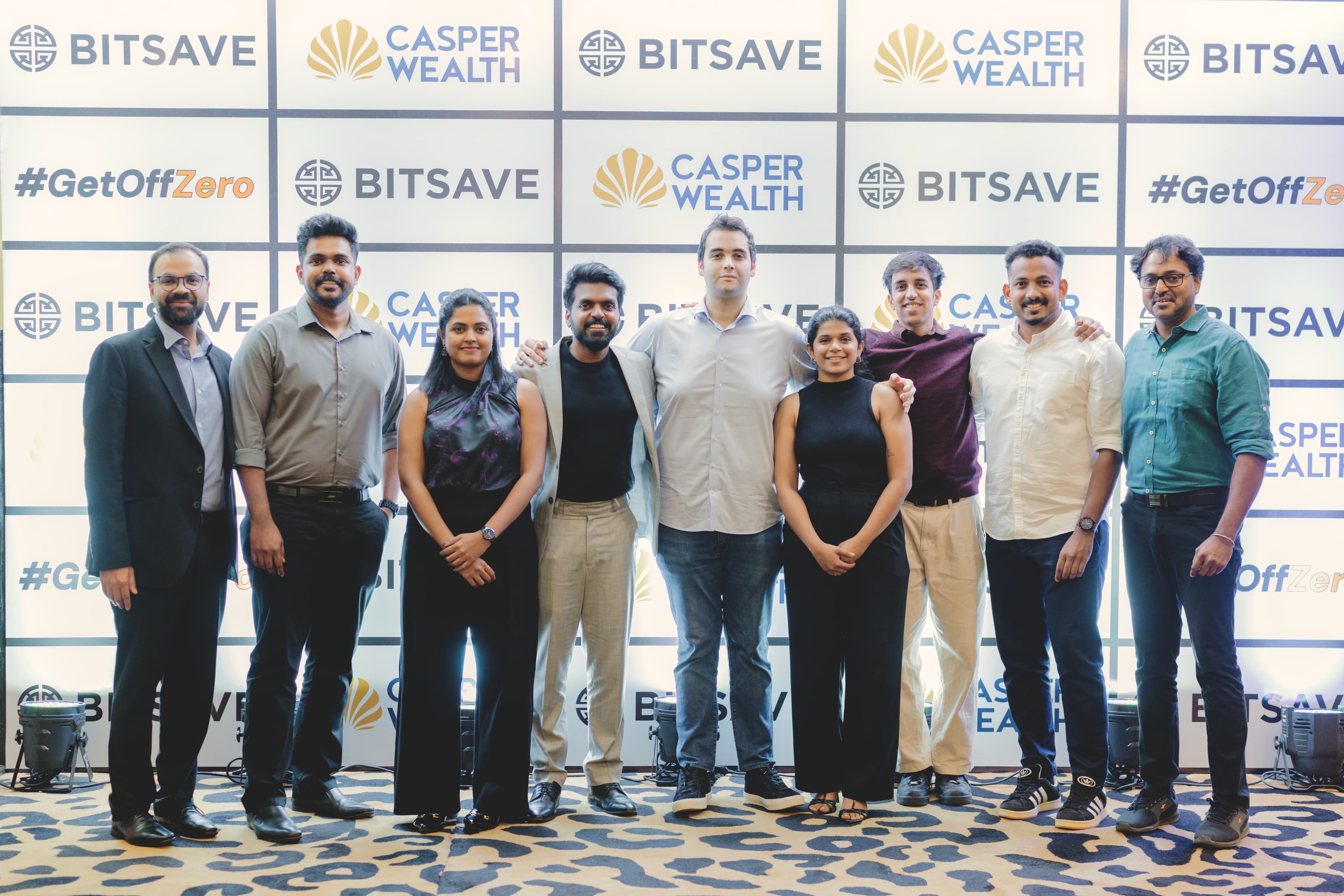 BitSave investors greet-and-meet event in Mumbai — meeting long-term investors in person and answering questions about custody, SIPs, and products. BitSave investors greet and meet in Mumbai